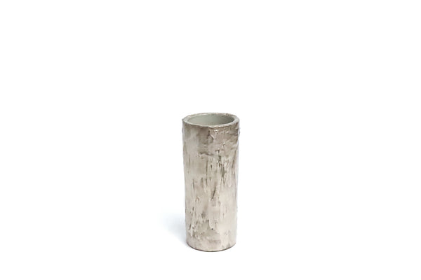 The Vase silver M / 銀彩花入 中